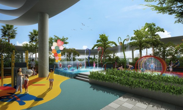 Kallang Riveside Childrens Pool and Playground