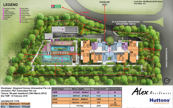 alex-residence-condo-siteplan