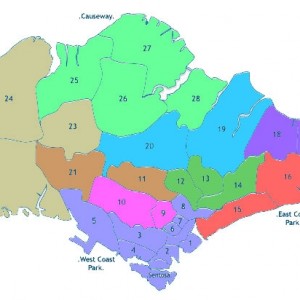 Singapore Districts